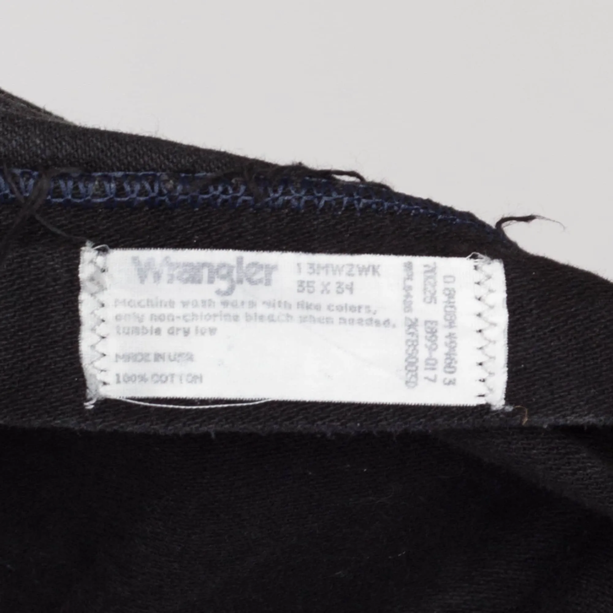 35x34 90s Wrangler Black Jeans