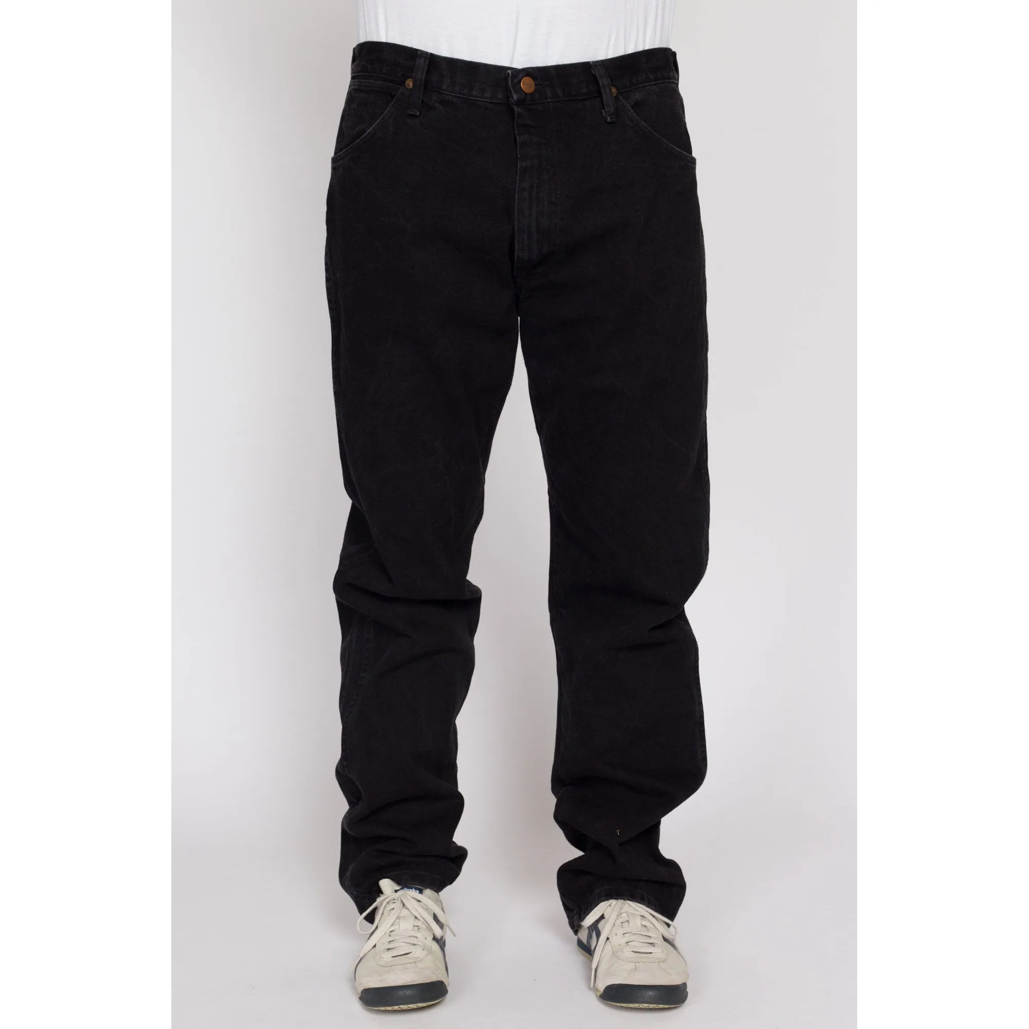 35x34 90s Wrangler Black Jeans