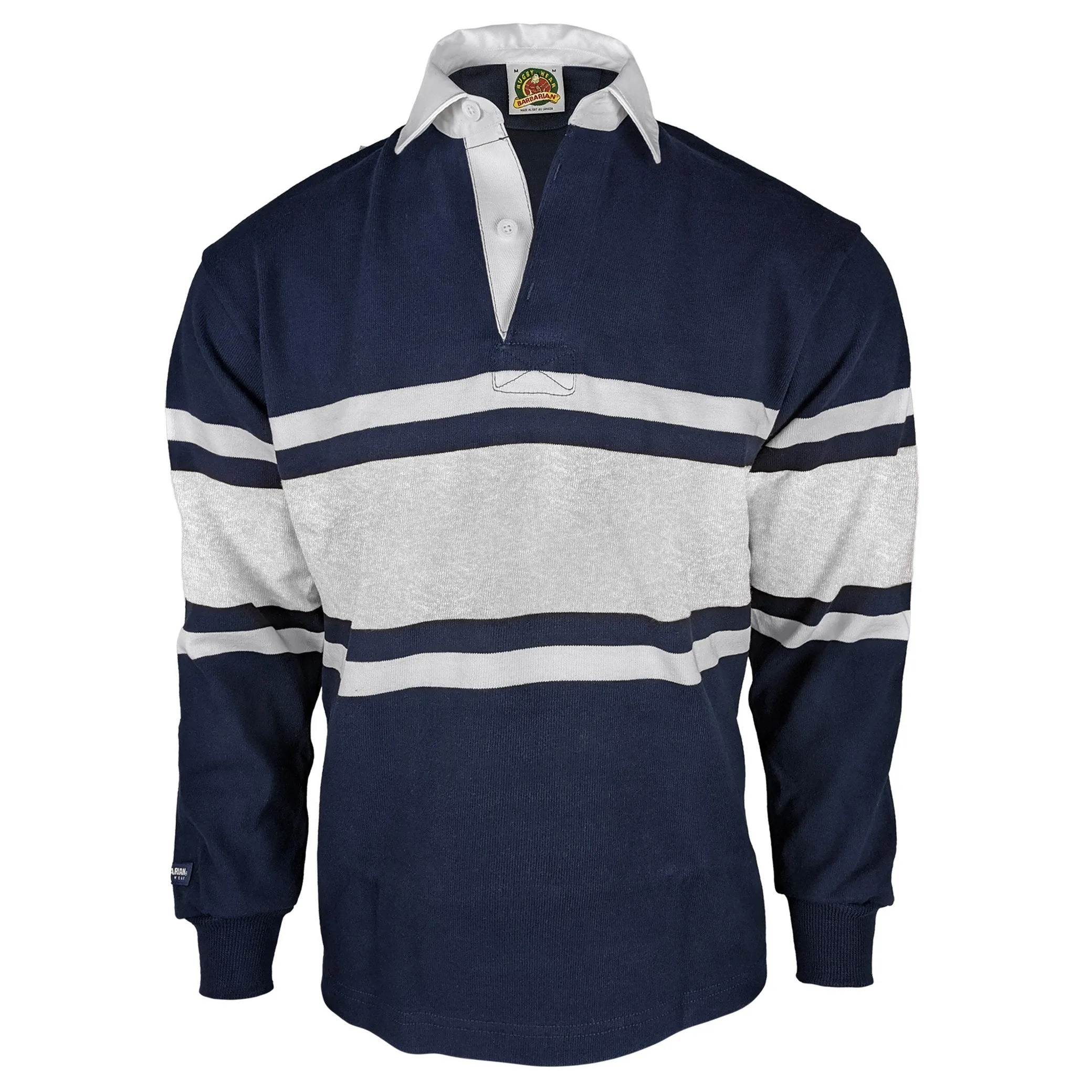 Barbarian Traditional Collegiate Stripe Rugby Jersey