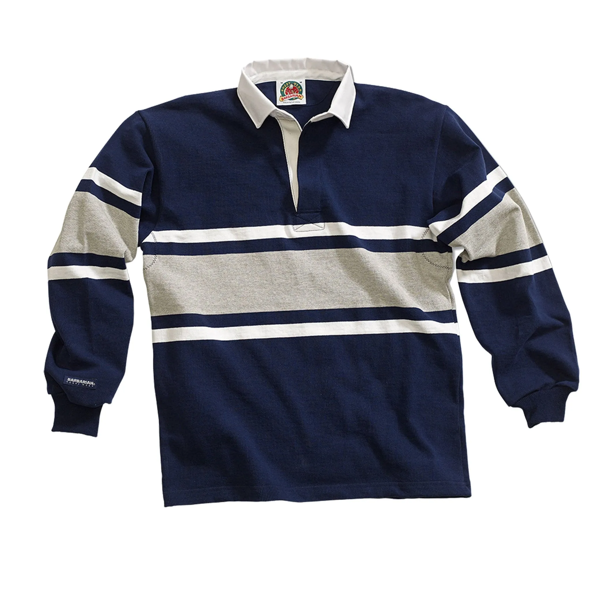 Barbarian Traditional Collegiate Stripe Rugby Jersey