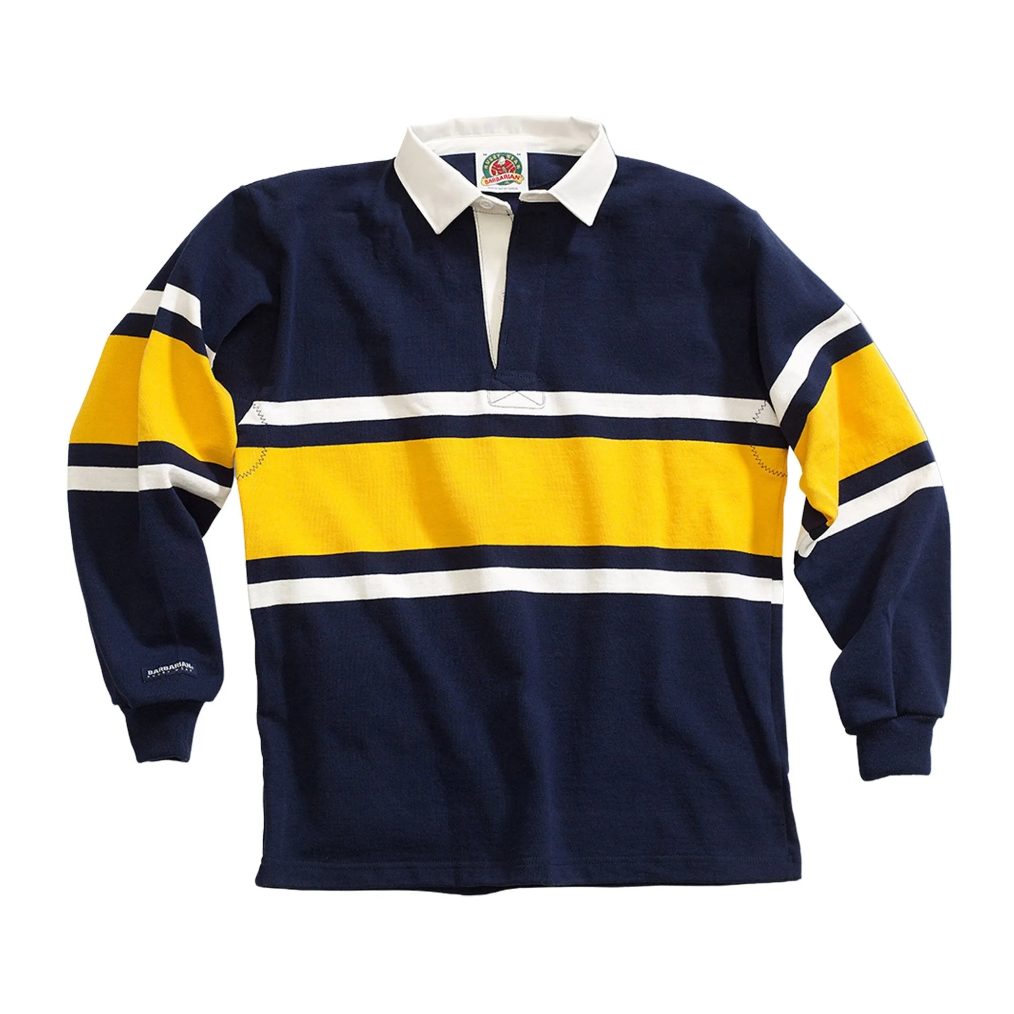 Barbarian Traditional Collegiate Stripe Rugby Jersey