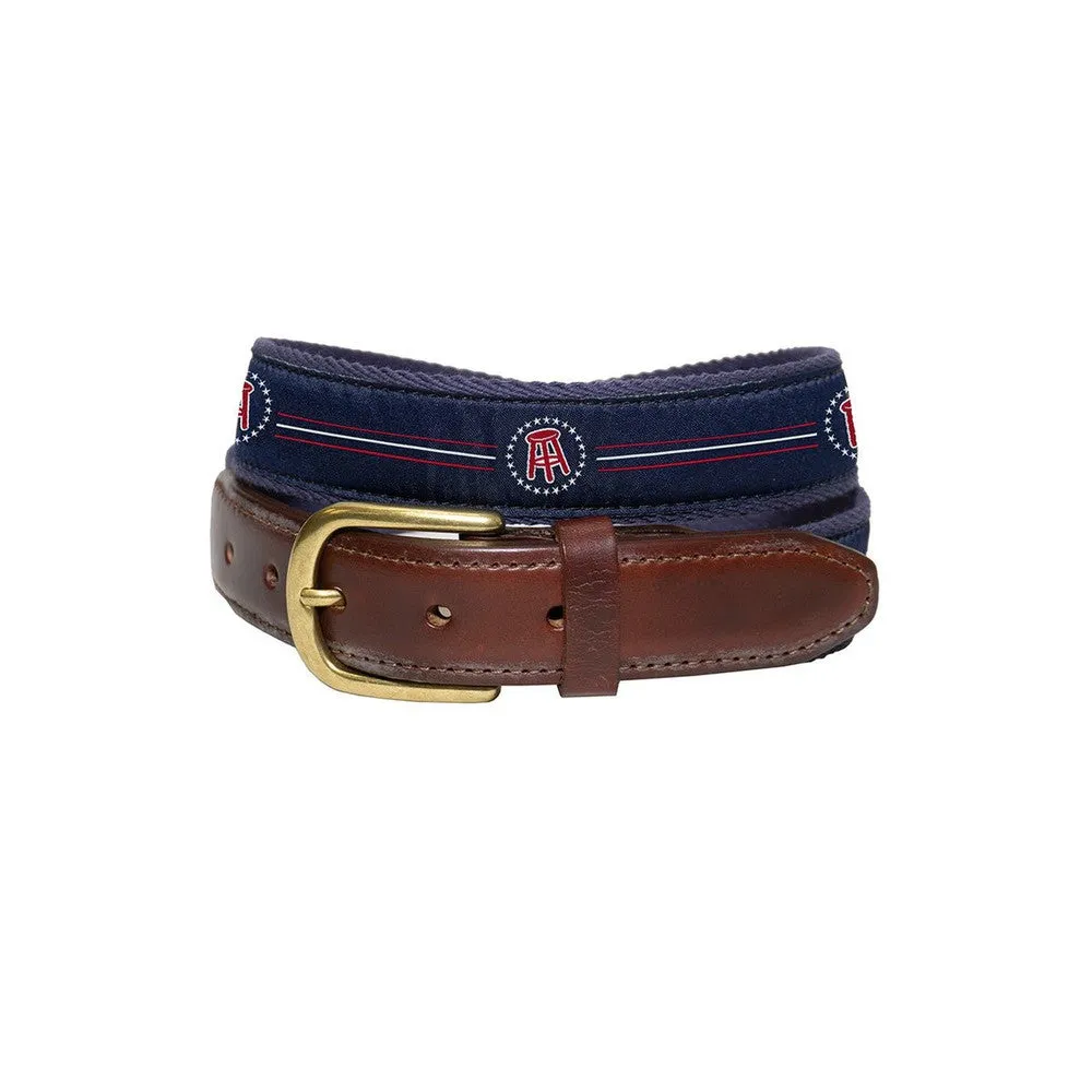 Barstool Sports Leather Ribbon Belt