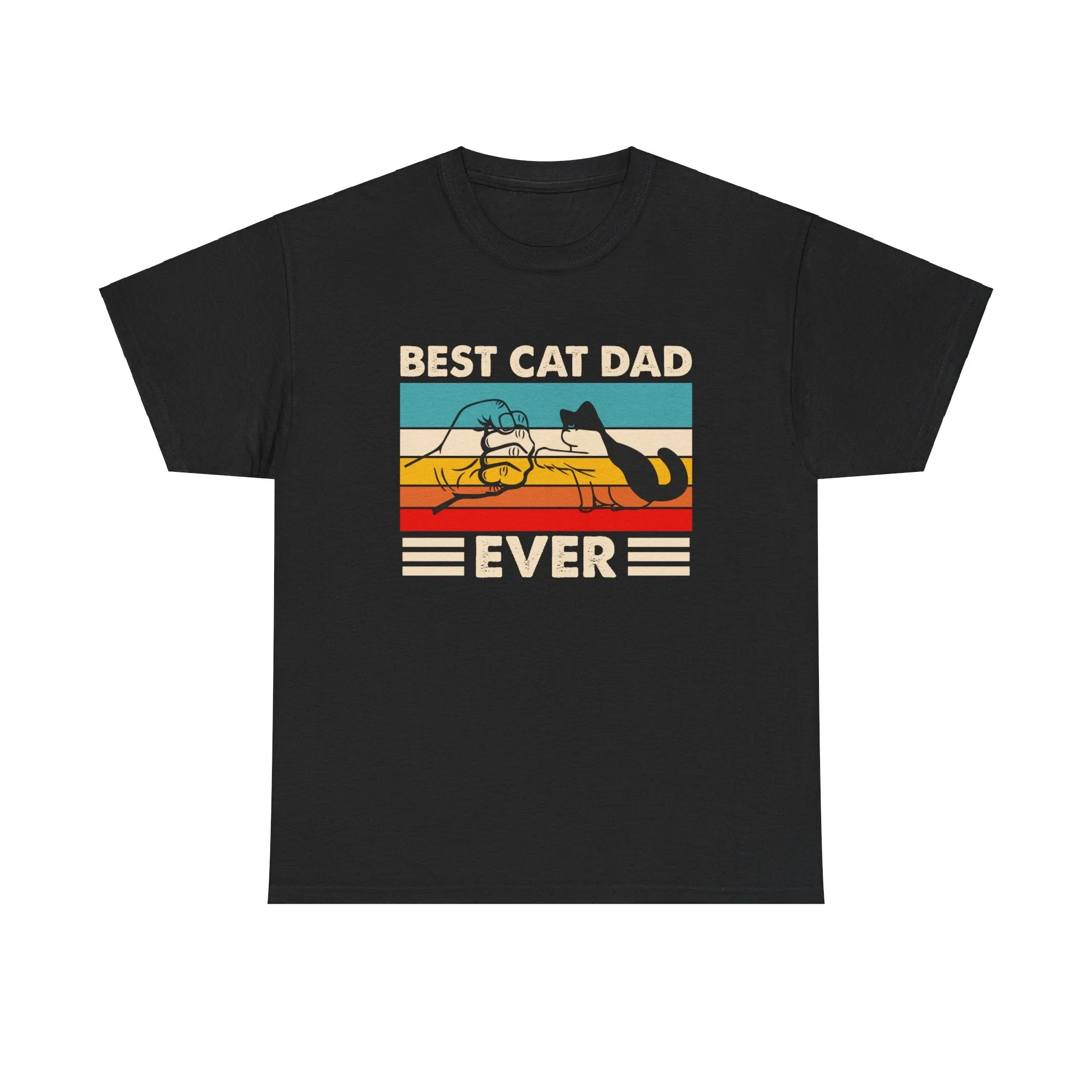 Best Cat Dad Cotton Tee