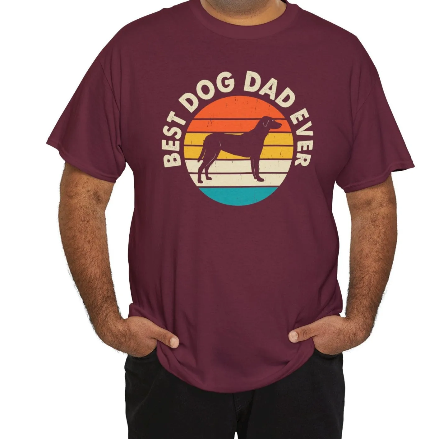 Best Dad Dog Ever |  Cotton Tee