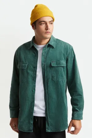 Bowery Relaxed L/S Flannel - Silver Pine