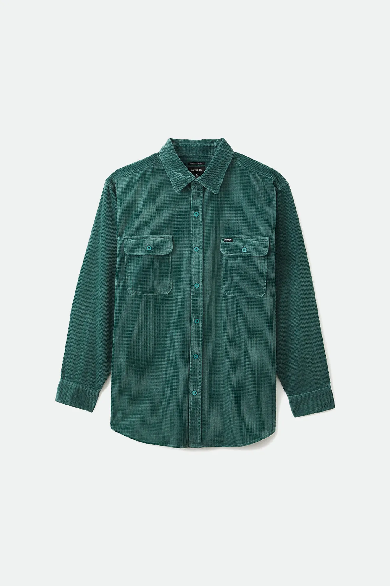 Bowery Relaxed L/S Flannel - Silver Pine