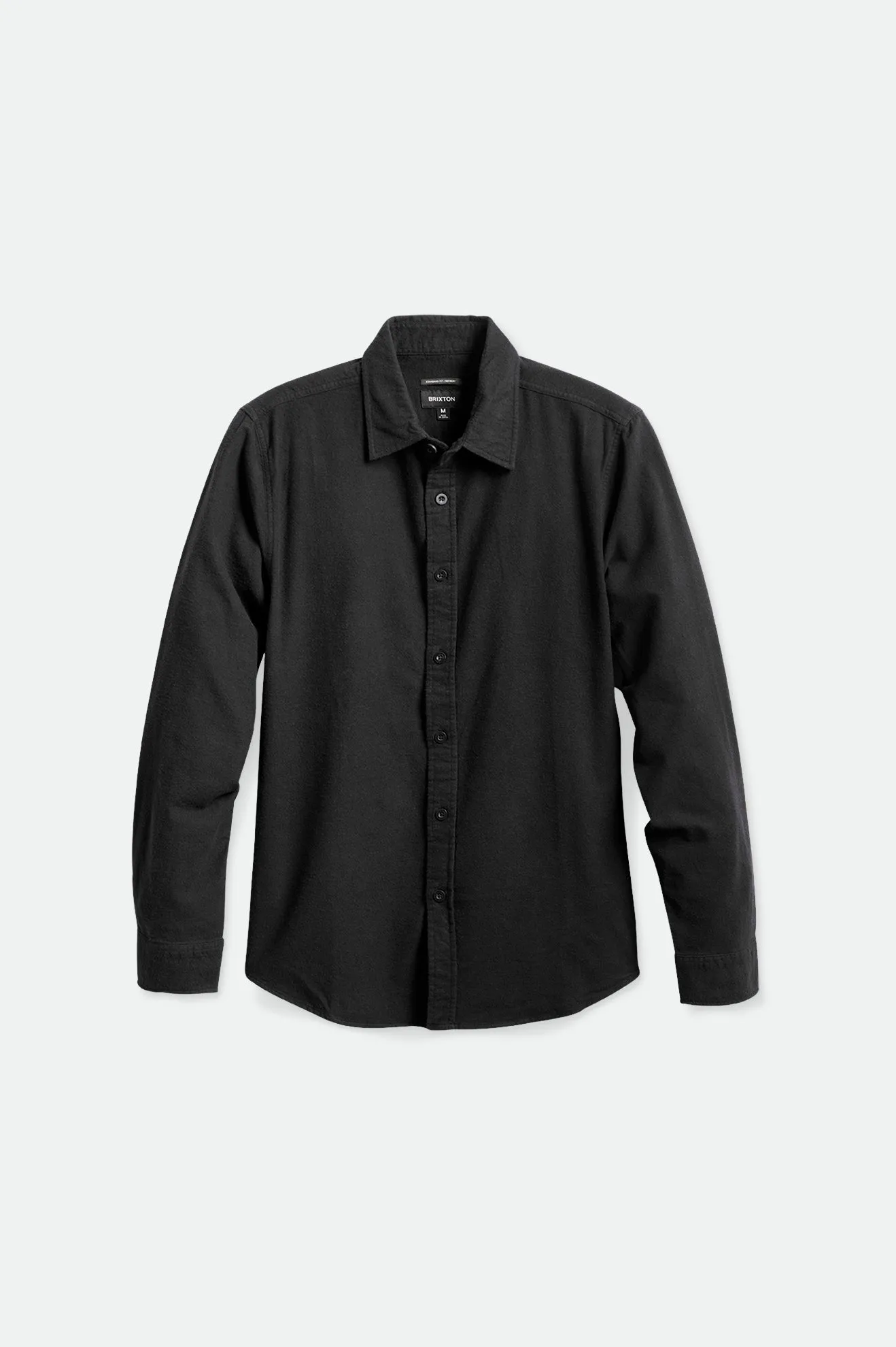 Bowery Soft Weave L/S Flannel - Black