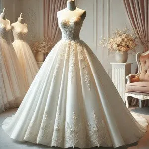 bridal gown