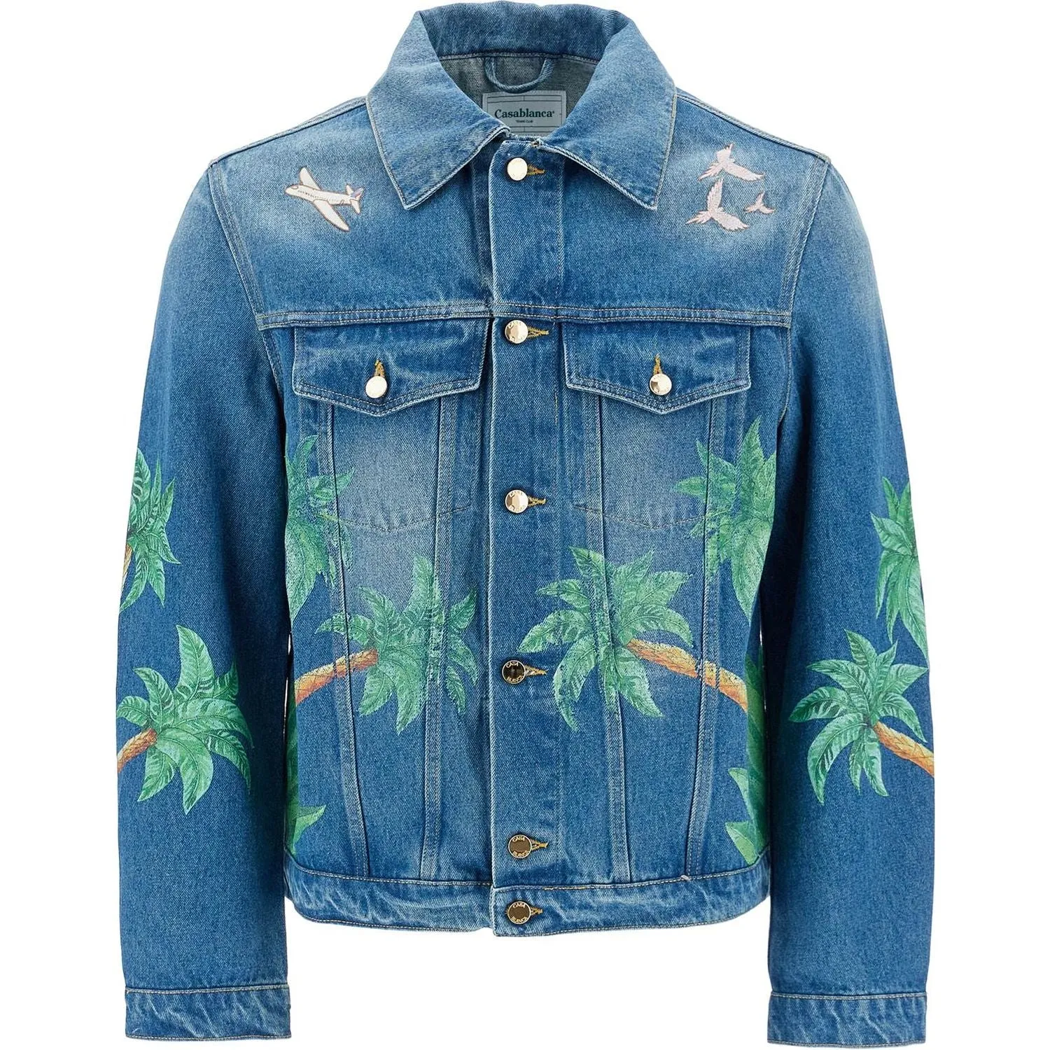 Casablanca denim tennis club jacket