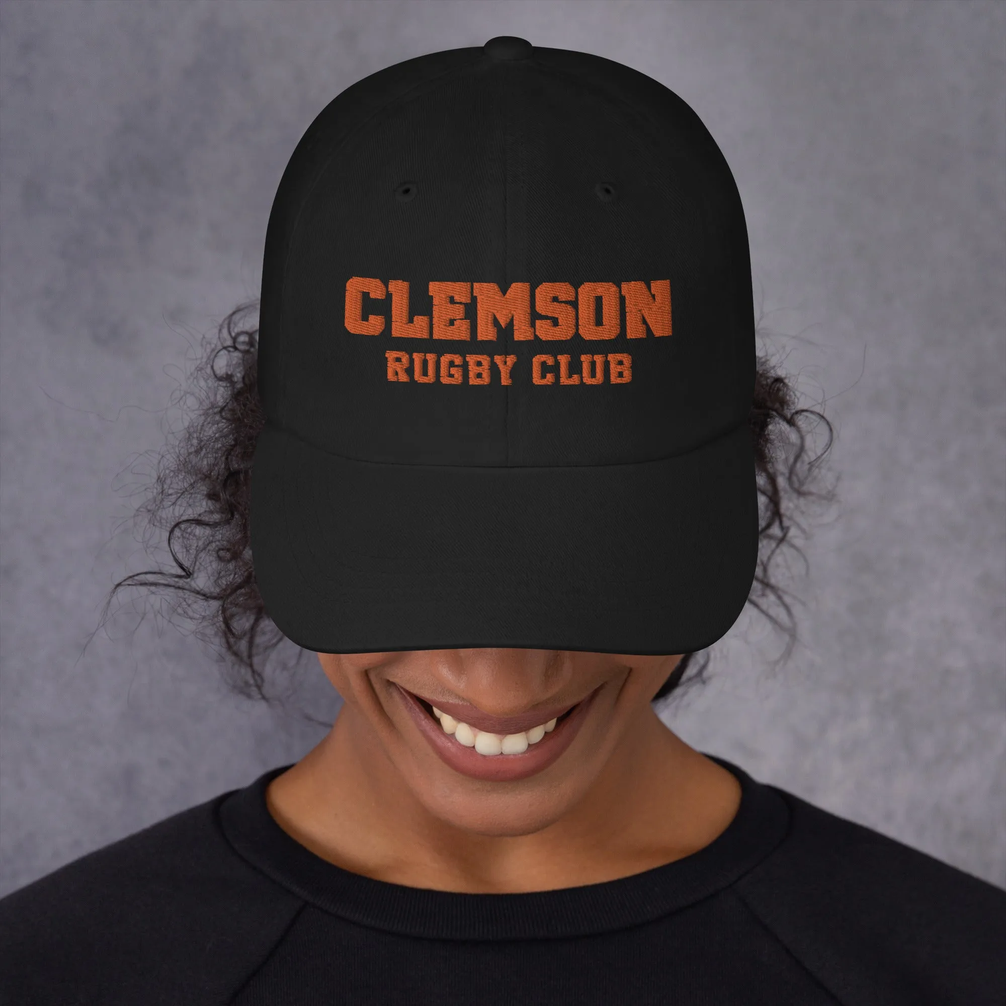 Clemson Rugby Club Adjustable Hat