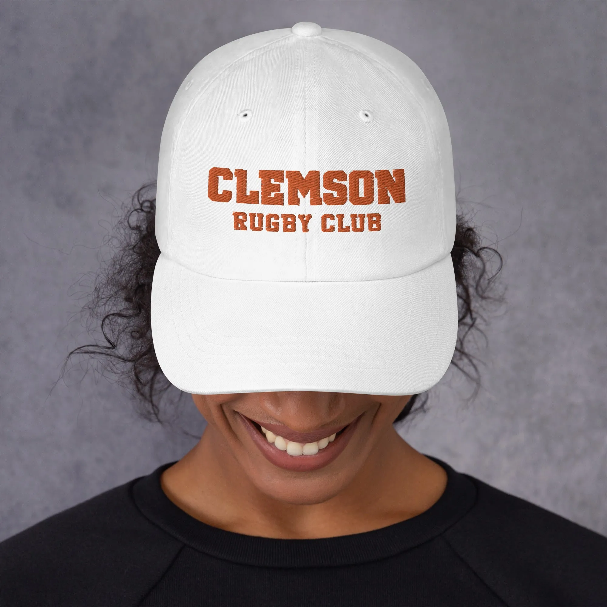 Clemson Rugby Club Adjustable Hat