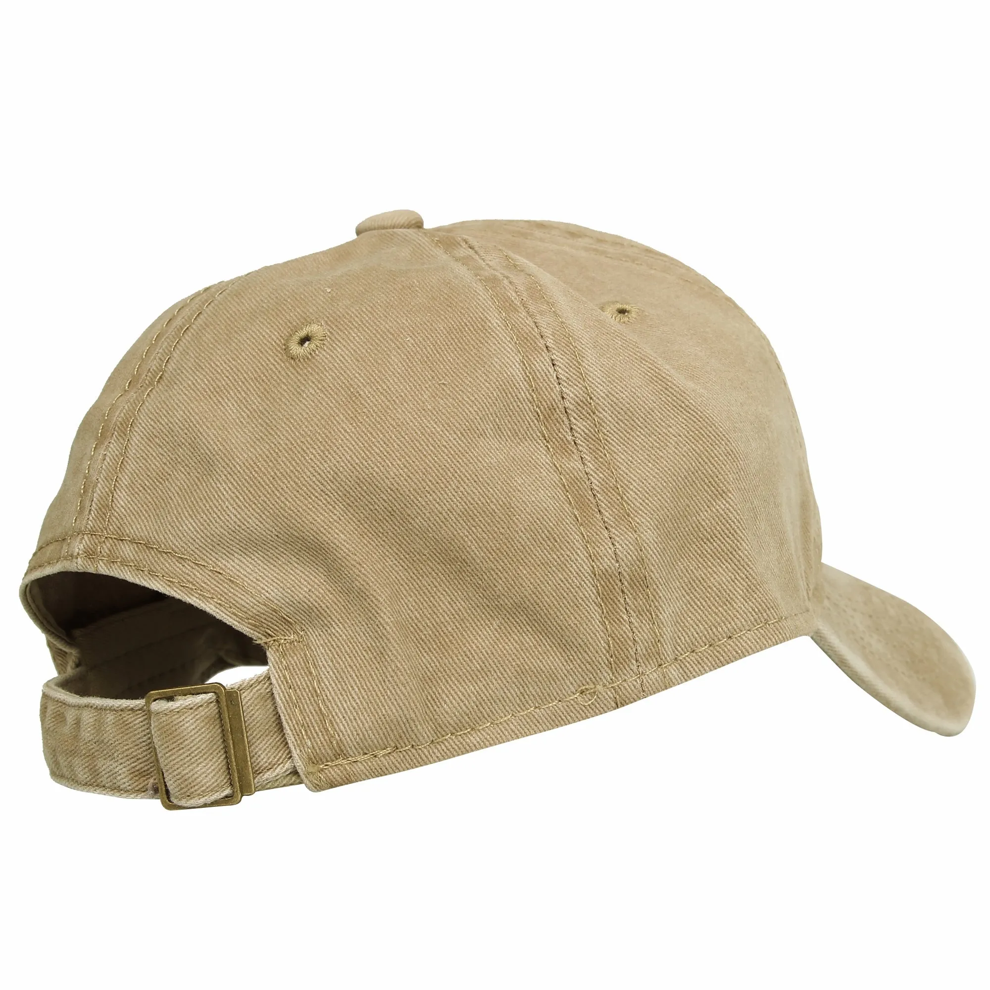 Cotton Baseball Cap Pigment Dyed Low Profile Hat KZ10032