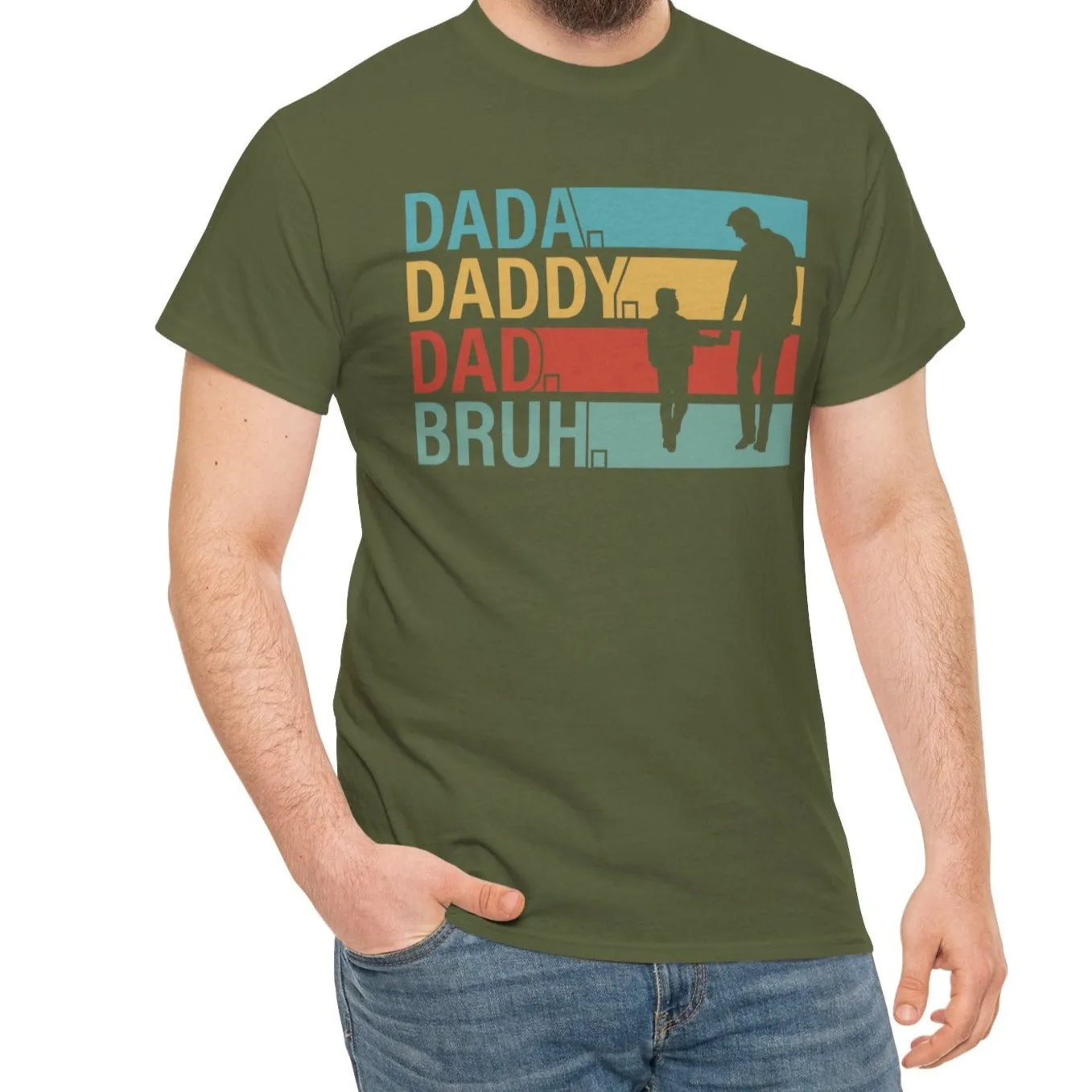 Dad, Daddy, Dada, Bruh..| Cotton Tee