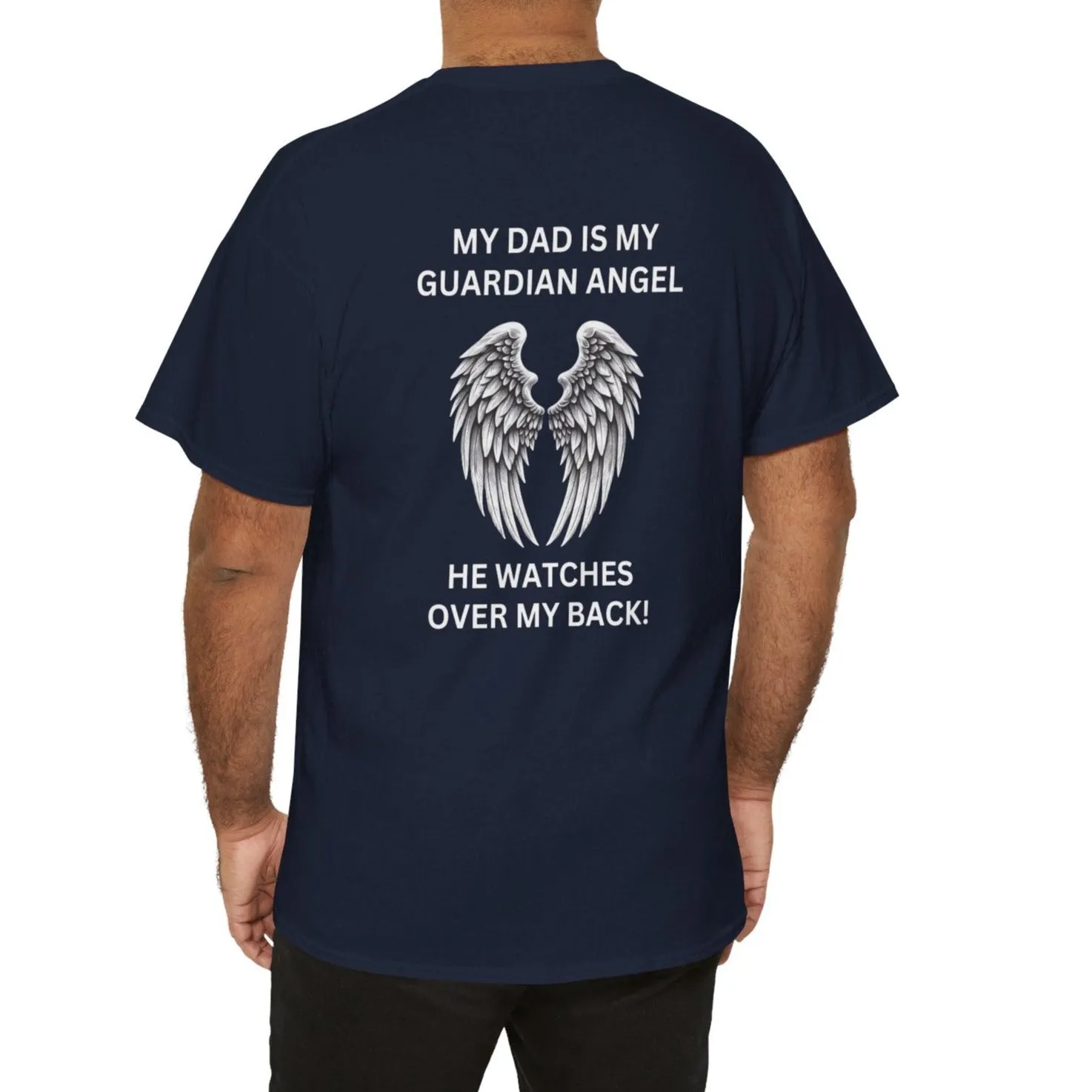 Dad, My Guardian Angel |  Unisex Cotton Tee