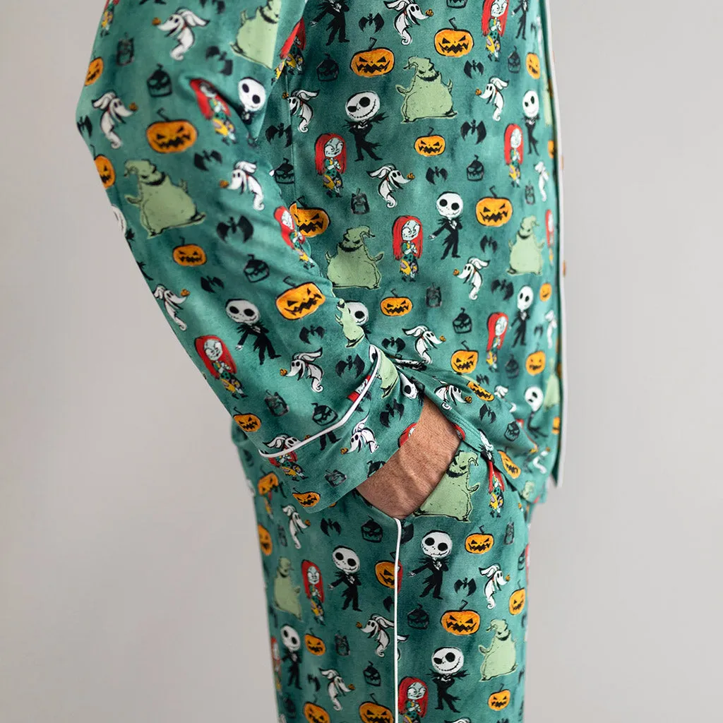 Disney The Nightmare Before Christmas Inky Winter Men's Relaxed Pant Luxe Loungewear