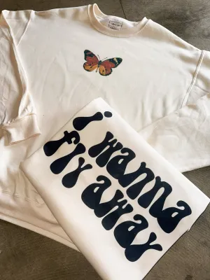 Fly Away Graphic Sweatshirt