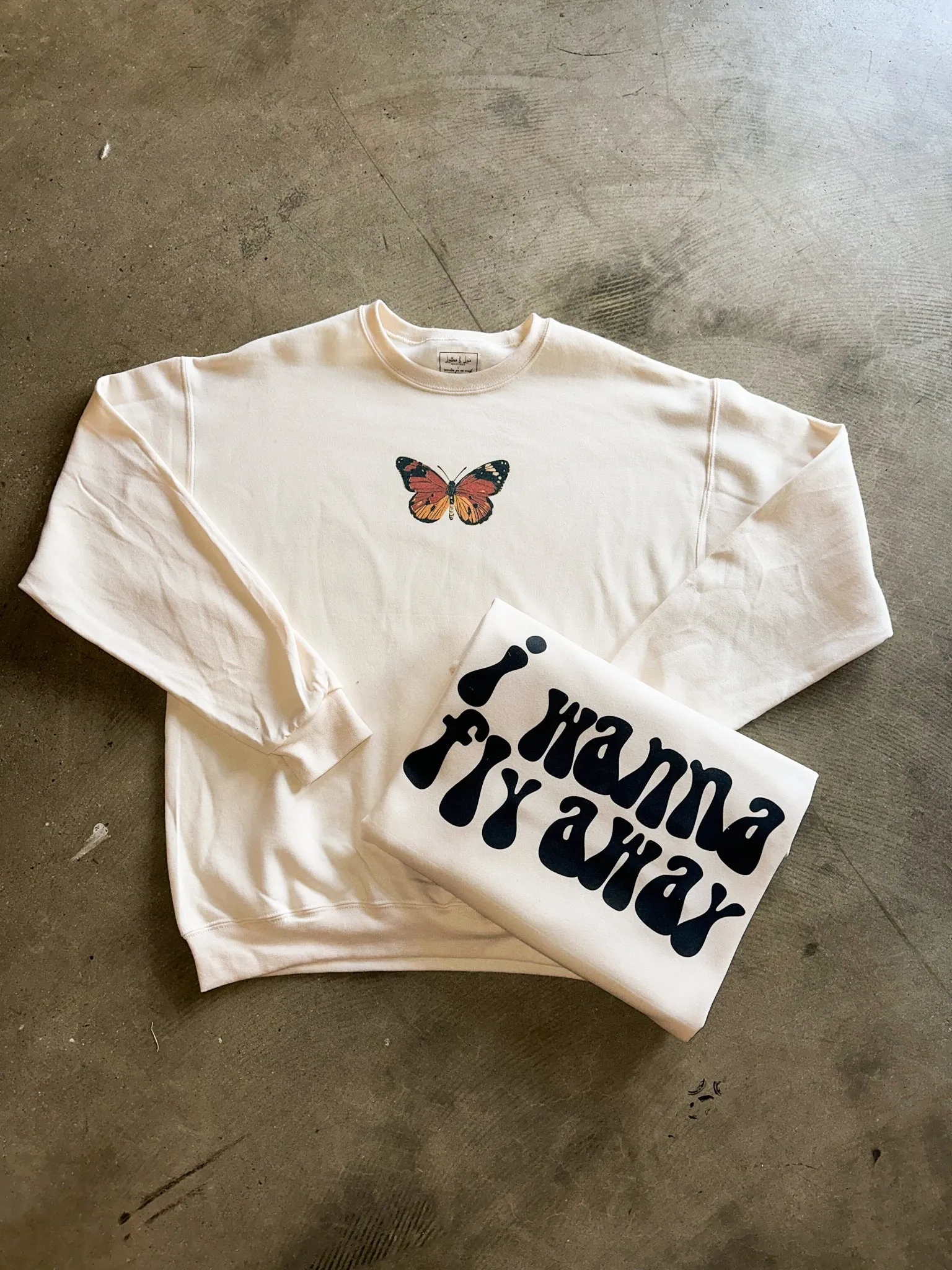 Fly Away Graphic Sweatshirt