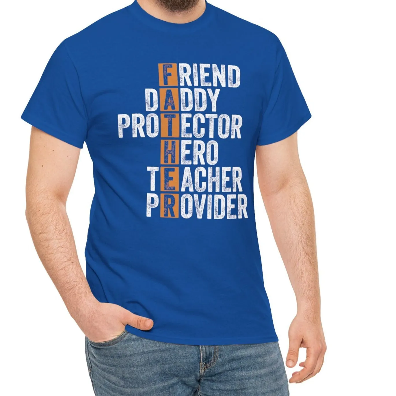 Friend, Daddy, Protector | Cotton Tee