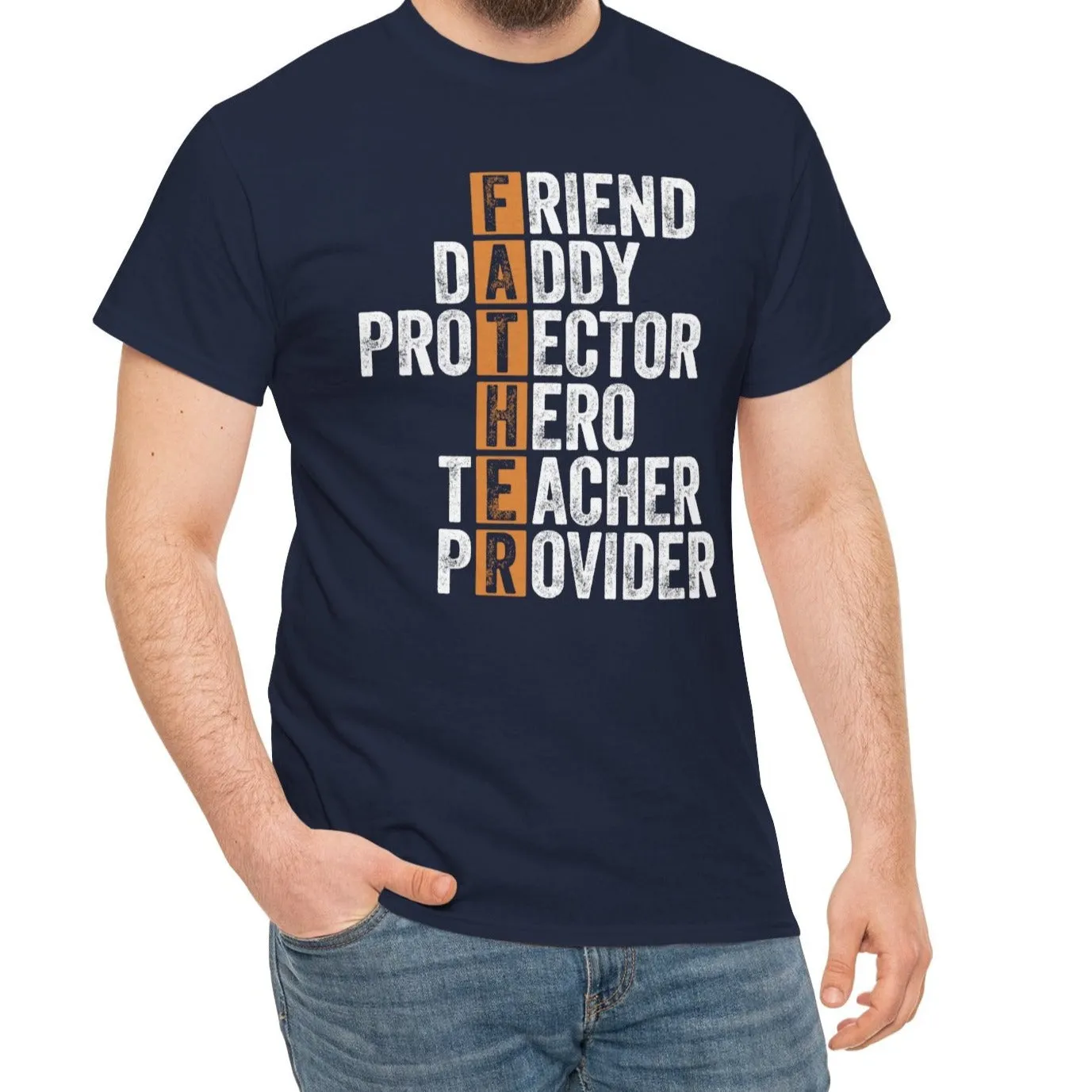 Friend, Daddy, Protector | Cotton Tee