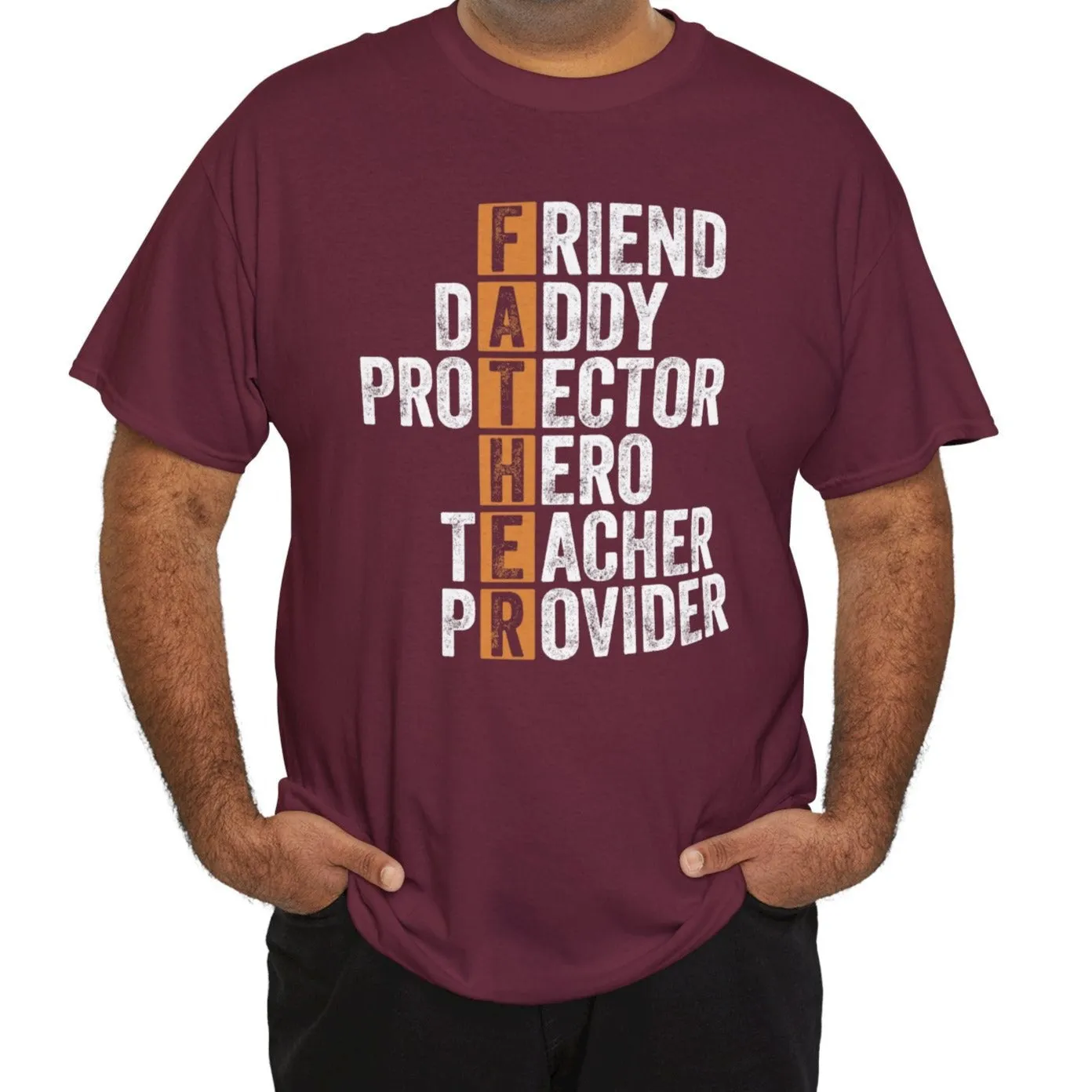 Friend, Daddy, Protector | Cotton Tee