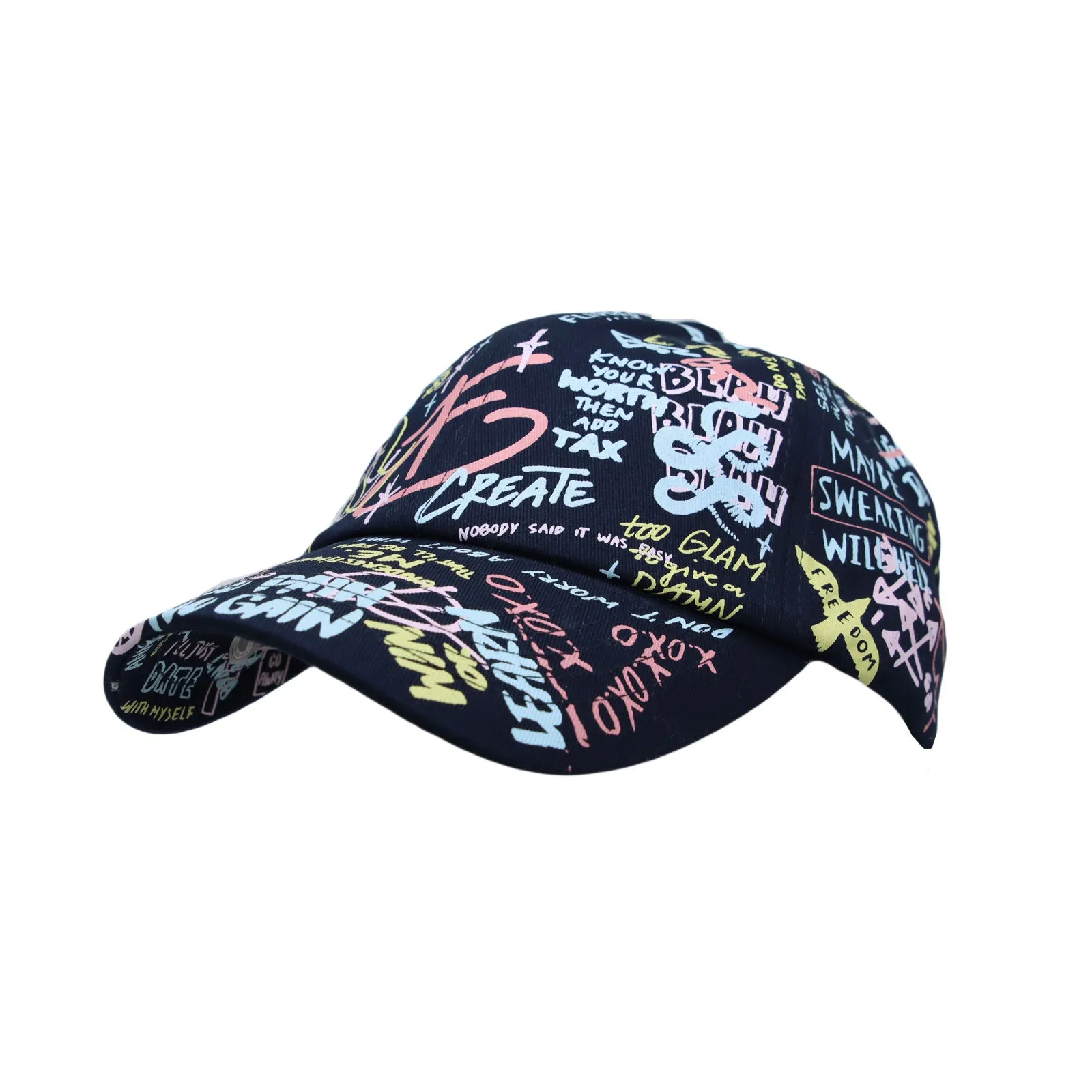 Graffiti Art Baseball Cap 4 Color Tattoo Graphic Hat AL11315