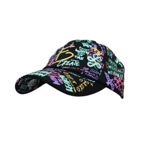 Graffiti Art Baseball Cap 4 Color Tattoo Graphic Hat AL11315