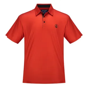 Grateful Dead | Game Day Performance Polo | Stealie Red and Black