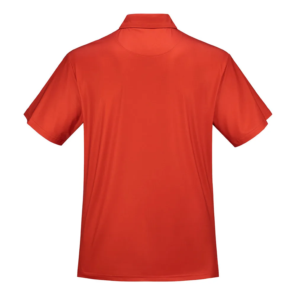 Grateful Dead | Game Day Performance Polo | Stealie Red and Black