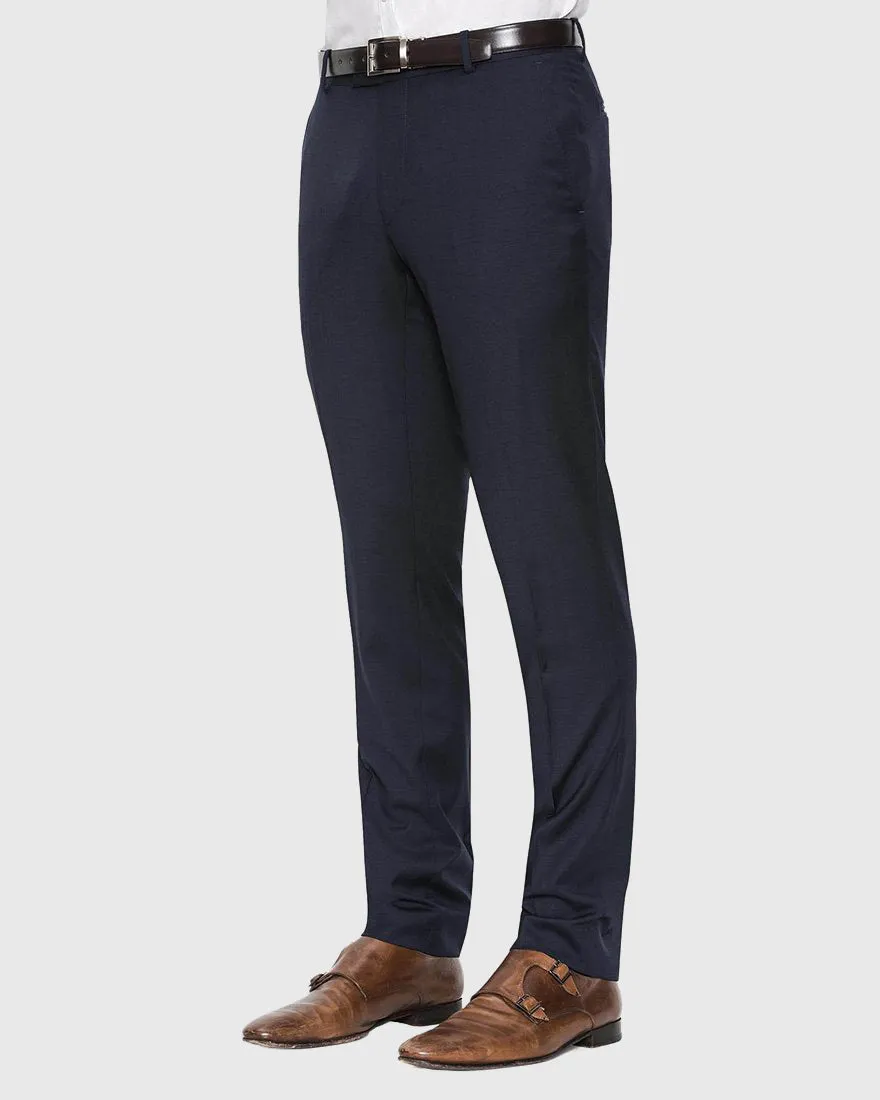 JOE BLACK FJV032 NAVY RAZOR SUIT TROUSER