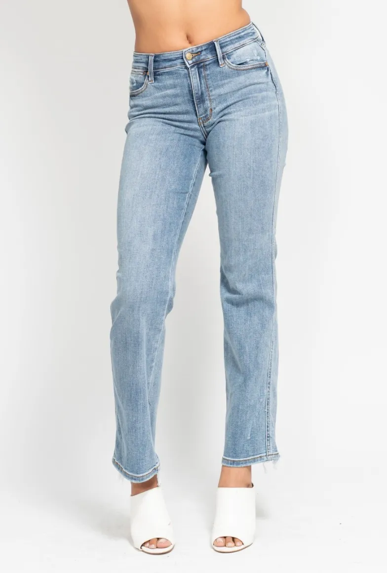 Judy Blue Mid Rise Dad Jean