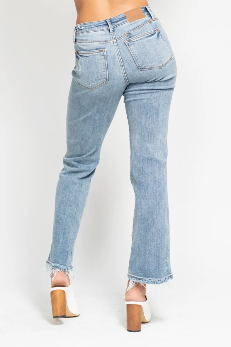 Judy Blue Mid Rise Dad Jean