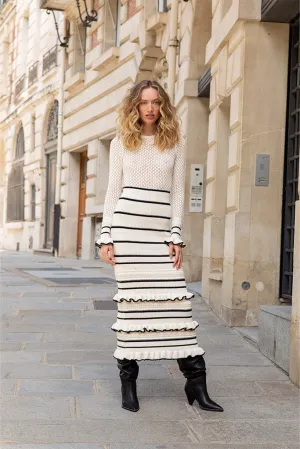 Kivari - Rafaela Knit Dress - Stripe