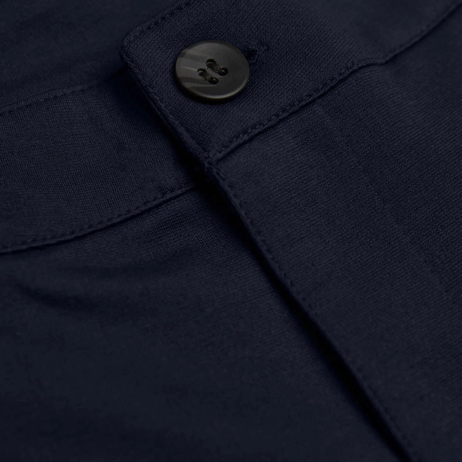 Navy Slim Comfort Knit Chino Pant