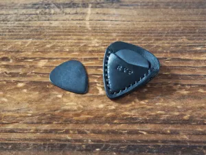 Personalized Teardrop Guitar Pick Holder x 2 pcs #Black