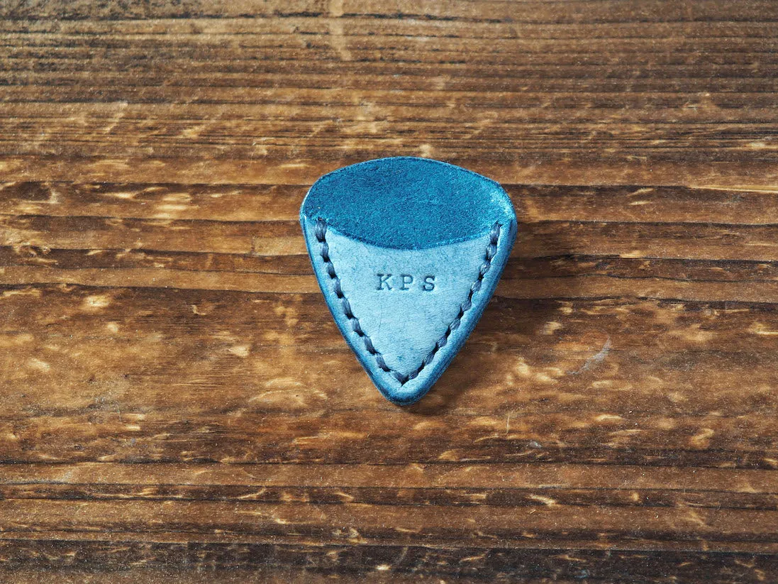 Personalized Teardrop Guitar Pick Holder x 2 pcs #Ghost Blue