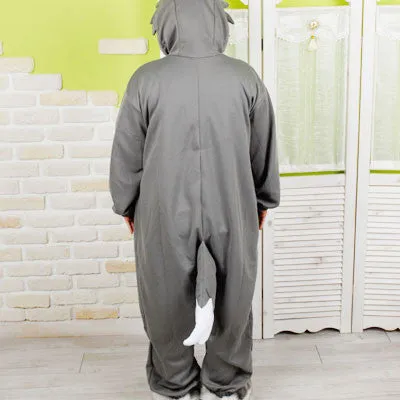 PITaPATs onesie animal jumpsuit costume - long sleeve wolf