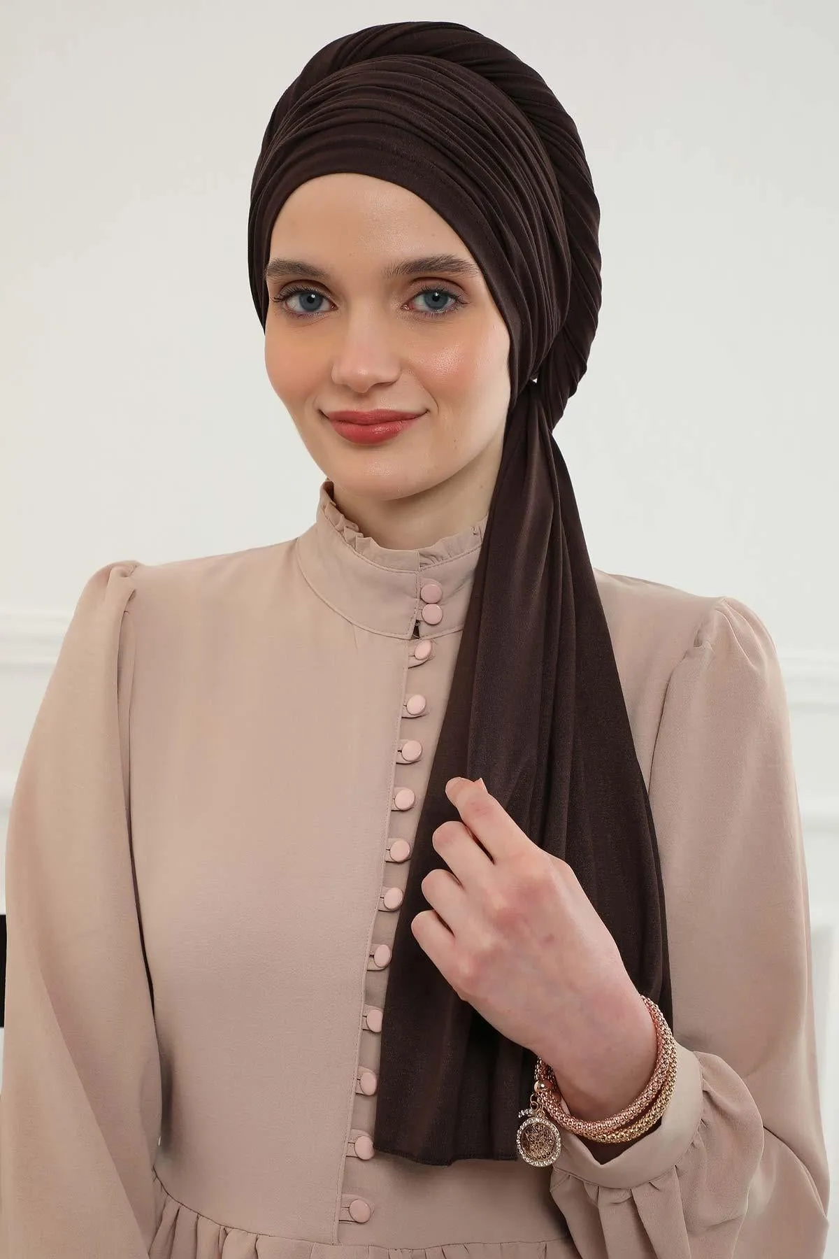 Premium Jersey Shawl Hijab for Women, Easy to Wear Cotton Headscarf, Lightweight and Breathable Instant Jersey Shawl, Mother's Day Gift,BT-1