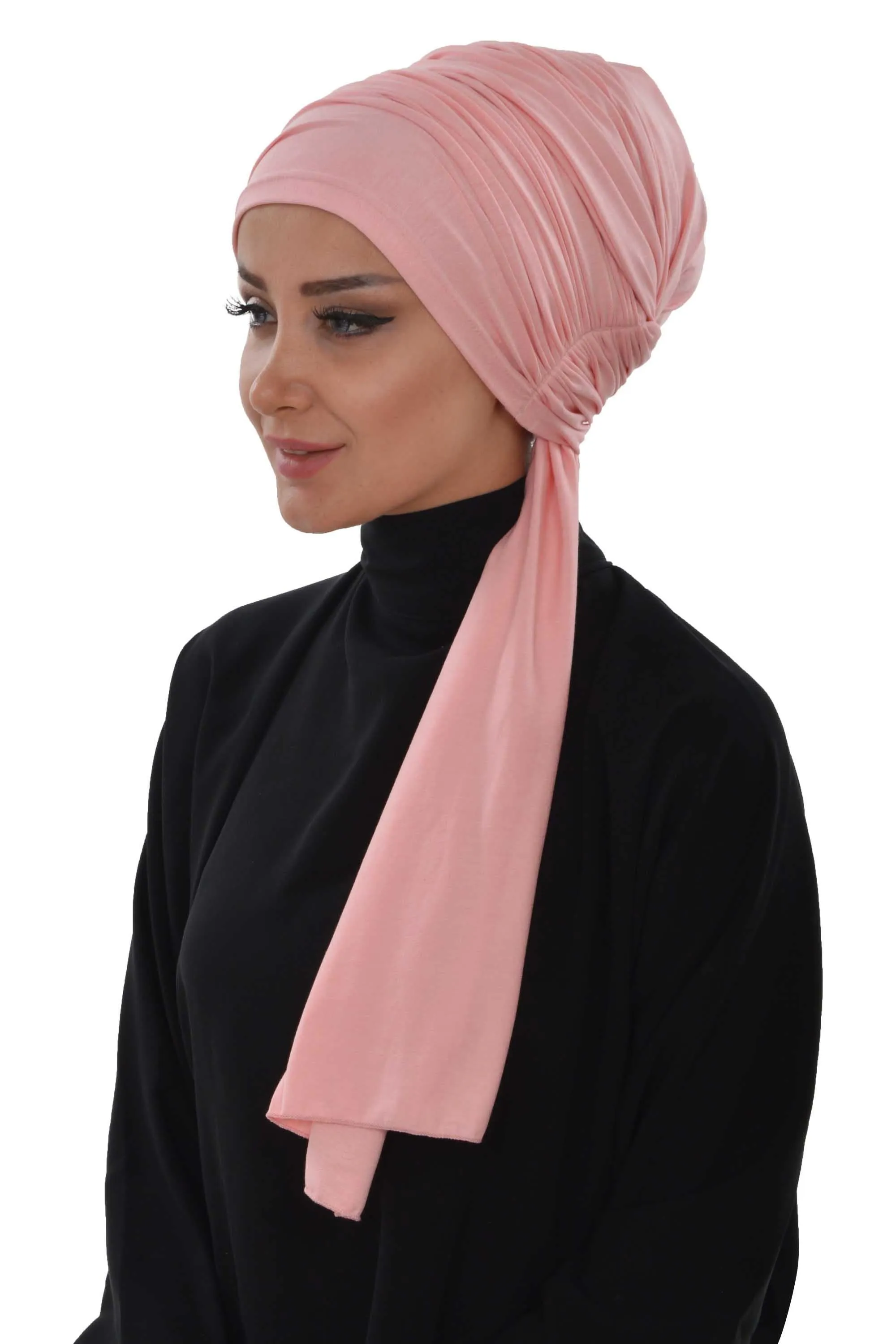 Premium Jersey Shawl Hijab for Women, Easy to Wear Cotton Headscarf, Lightweight and Breathable Instant Jersey Shawl, Mother's Day Gift,BT-1