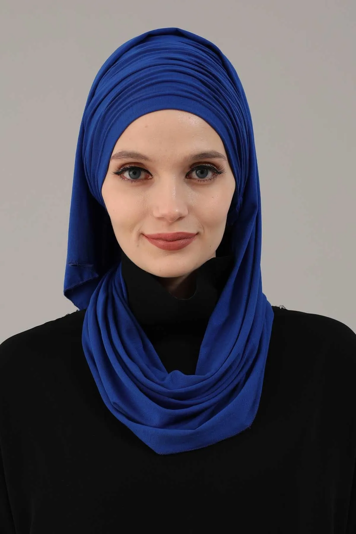 Premium Jersey Shawl Hijab for Women, Easy to Wear Cotton Headscarf, Lightweight and Breathable Instant Jersey Shawl, Mother's Day Gift,BT-1