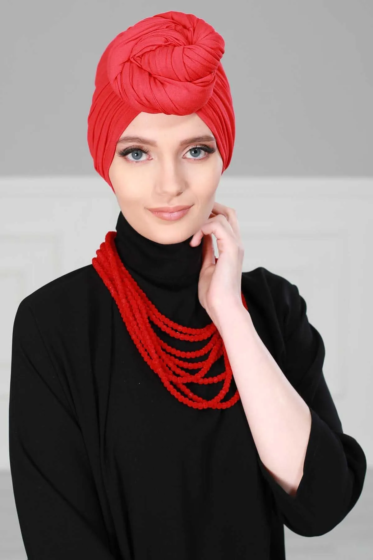 Premium Jersey Shawl Hijab for Women, Easy to Wear Cotton Headscarf, Lightweight and Breathable Instant Jersey Shawl, Mother's Day Gift,BT-1