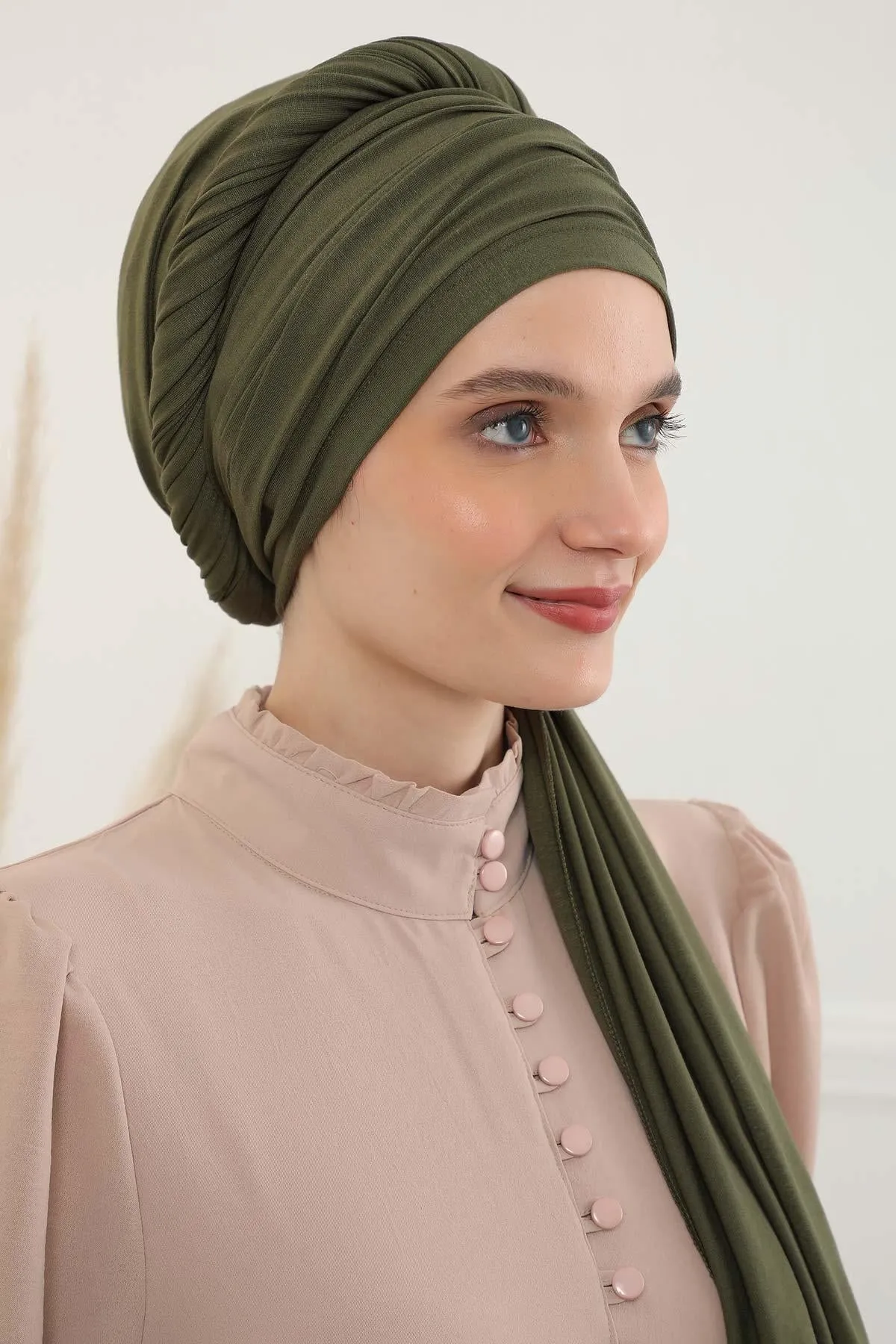 Premium Jersey Shawl Hijab for Women, Easy to Wear Cotton Headscarf, Lightweight and Breathable Instant Jersey Shawl, Mother's Day Gift,BT-1