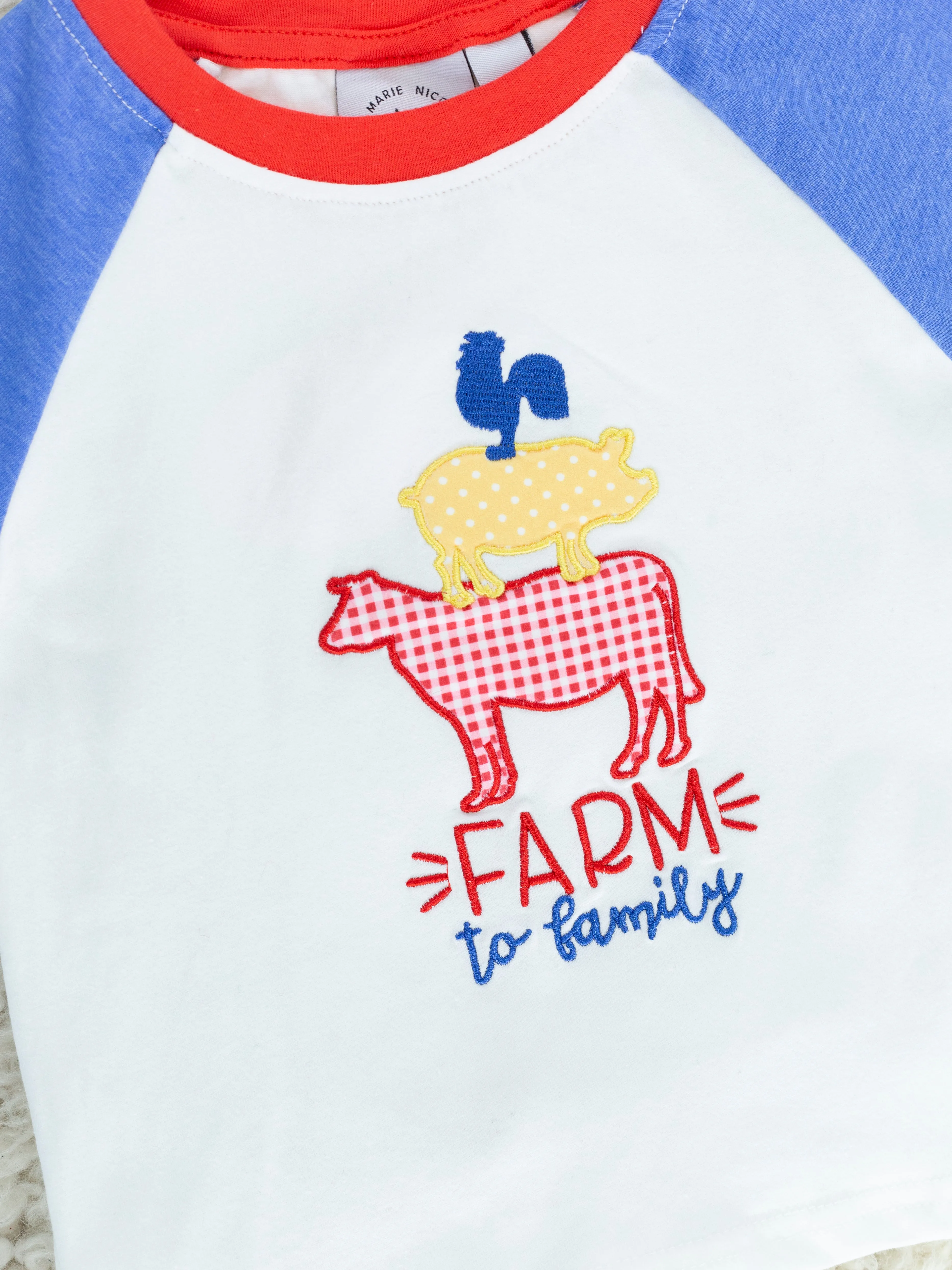 "Farm To Family" Raglan Shirt