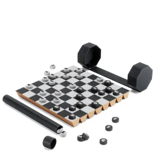 Rolz Chess & Checkers Set