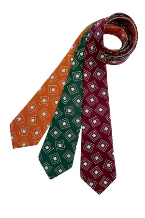 Seven Fold Neck Tie “SQUARE”