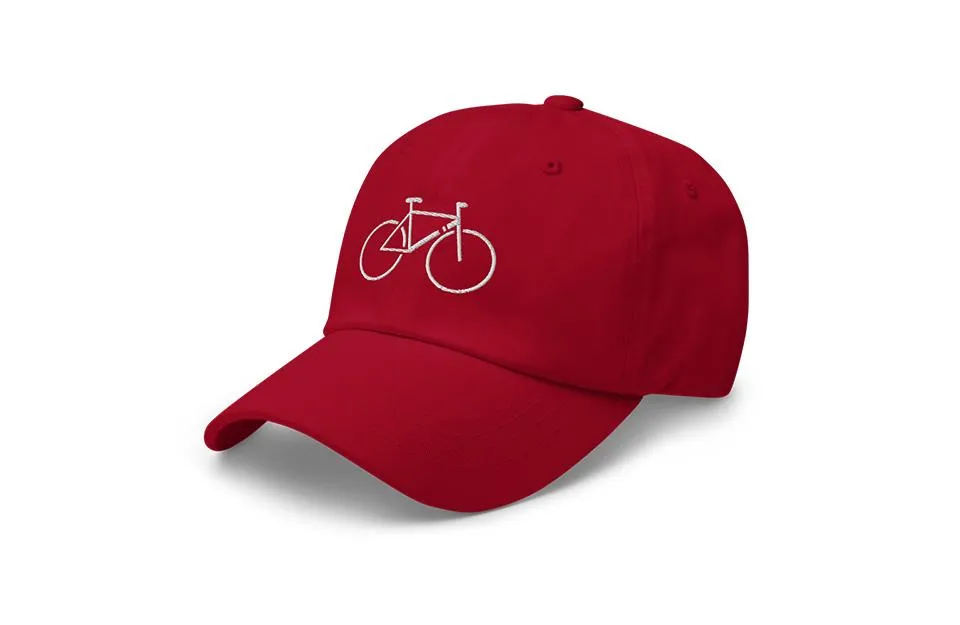 Single Speed - Dad Hat - Cranberry