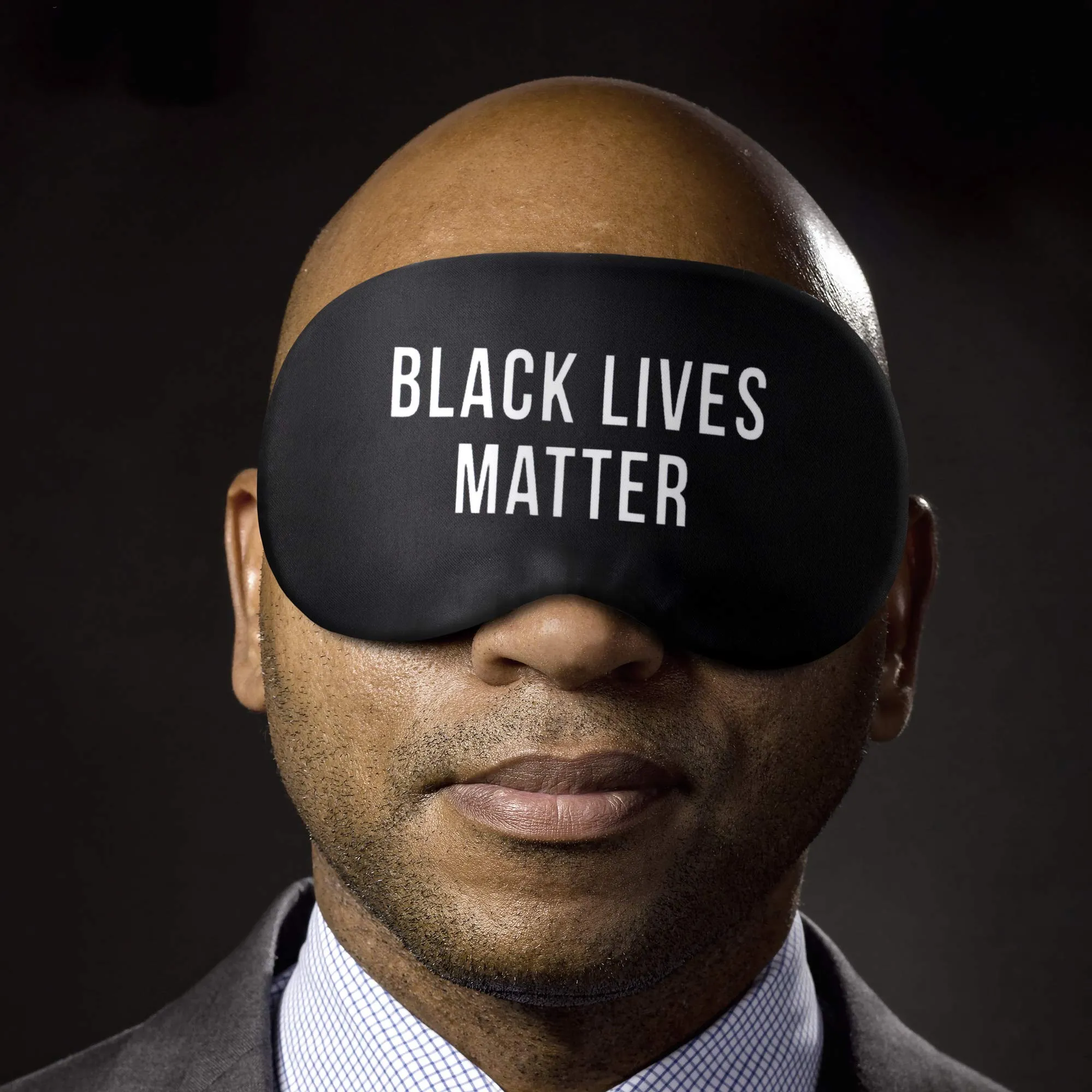 Sleep Mask BLM Matter Great America for Women Men Man - 100% Soft Cotton - Comfortable Eye Sleeping Mask Night Cover Blindfold Travel Mask (BLM3, Plastic Pack)