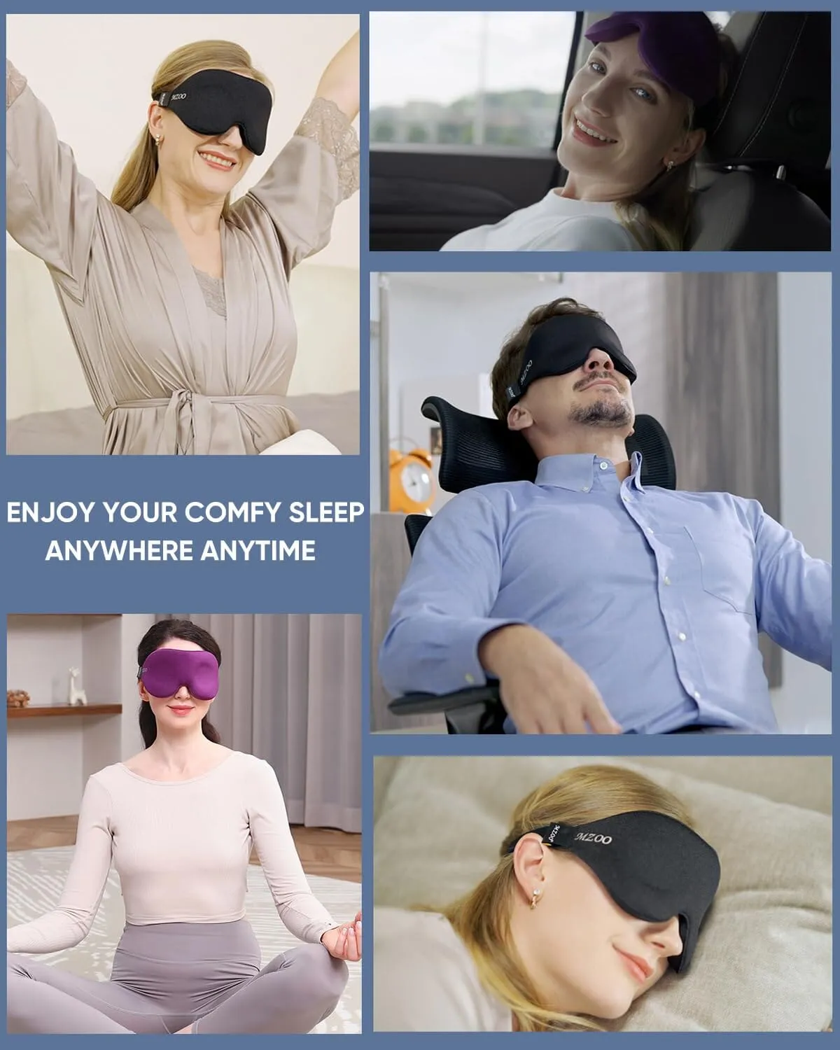 Sleep Mask | Super Soft Memory Foam