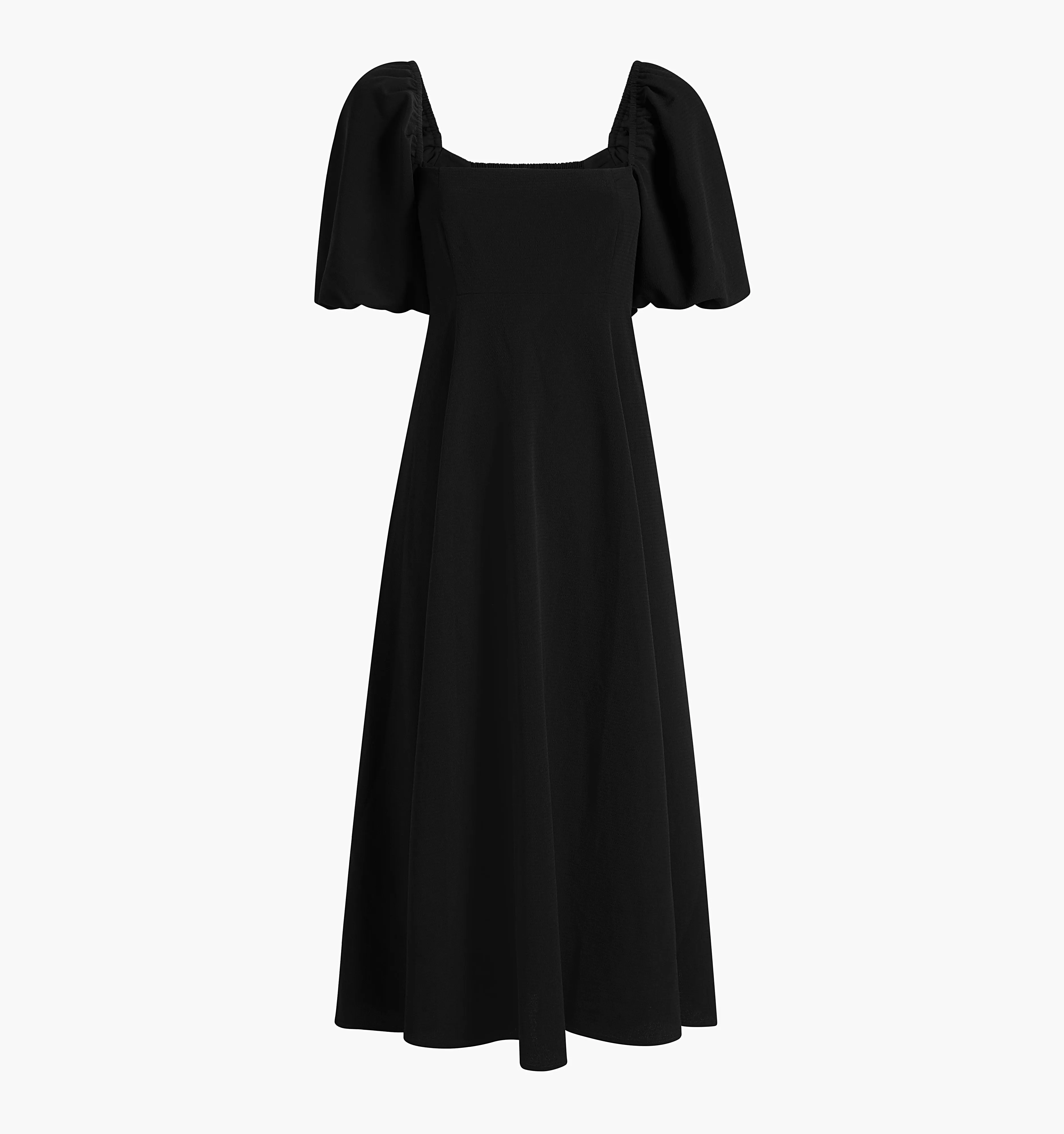 The Maternity Matilda Dress - Black Crepe