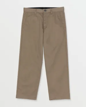 Volcom Frickin Skate Chino Pants - TEAK